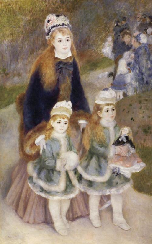 Pierre-Auguste Renoir Mother and children china oil painting image